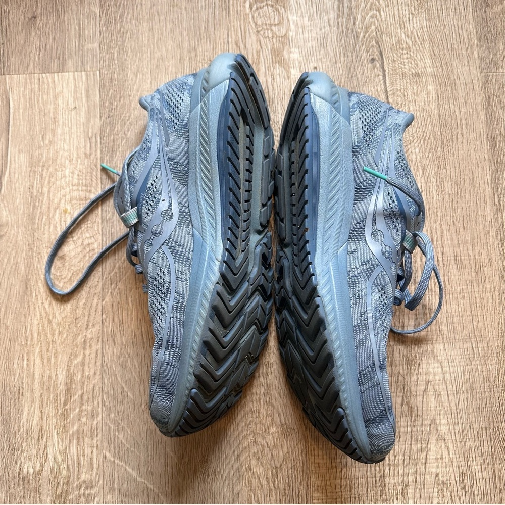 Saucony Omni 21 skyway blue running training sneakers size 12 - Picture 7 of 10
